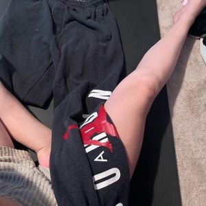 Air jordan sweats.
